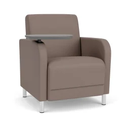 Parkside Guest Chair with Swivel Tablet in Standard Upholstery