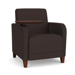 Parkside Guest Chair with Swivel Tablet in Standard Upholstery