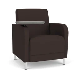 Parkside Guest Chair with Swivel Tablet in Standard Upholstery