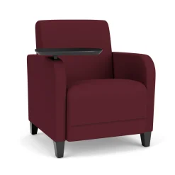 Parkside Guest Chair with Swivel Tablet in Standard Upholstery