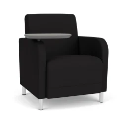 Parkside Guest Chair with Swivel Tablet in Standard Upholstery