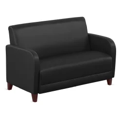 Parkside Loveseat in Faux Leather - 50"W