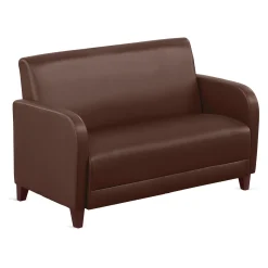Parkside Loveseat in Faux Leather - 50