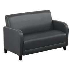 Parkside Loveseat in Faux Leather - 50