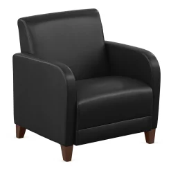 Parkside Oversized Guest Chair in Faux Leather - 31