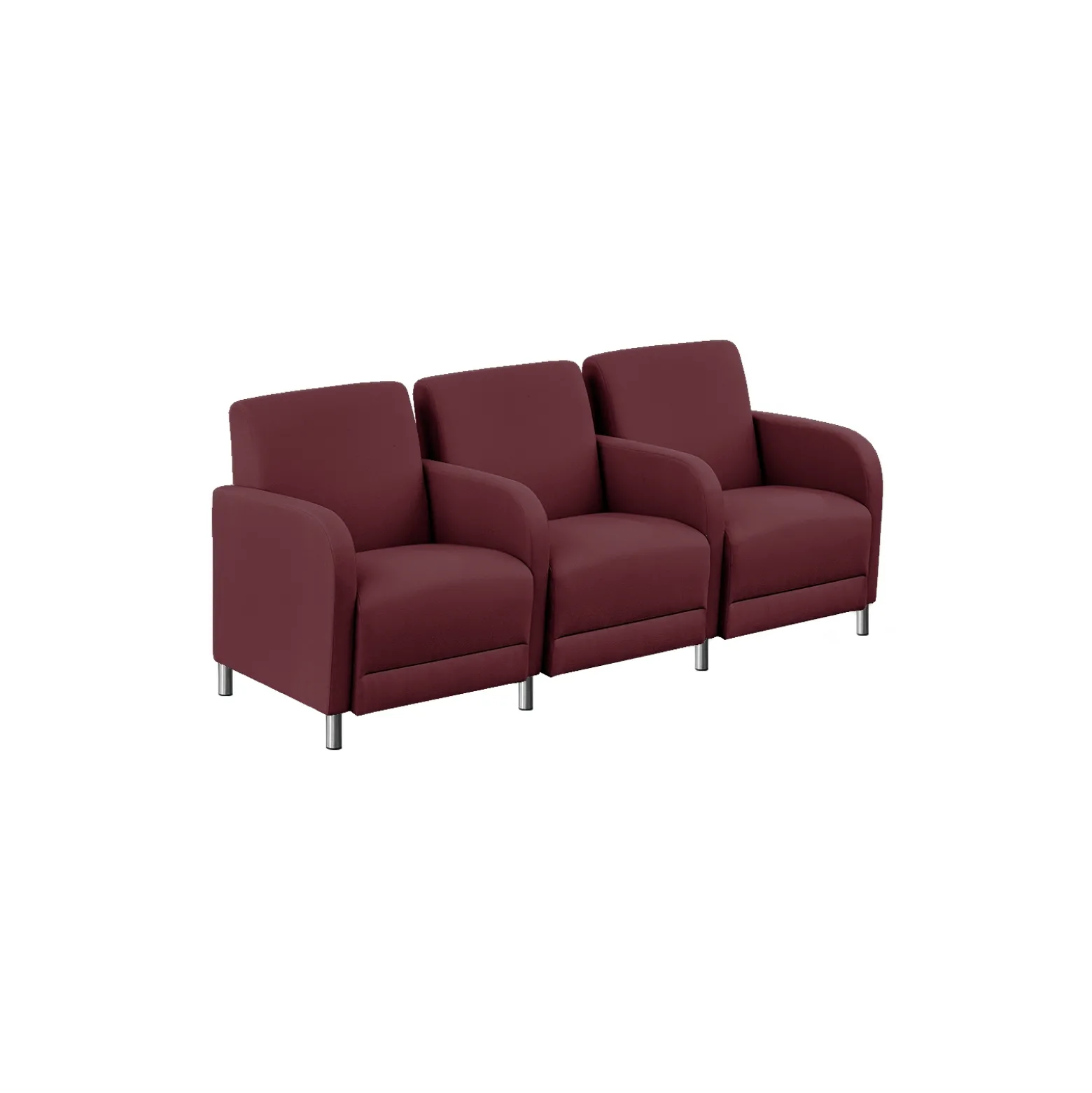 Parkside Three Seater with Center Arms - 75.5"W