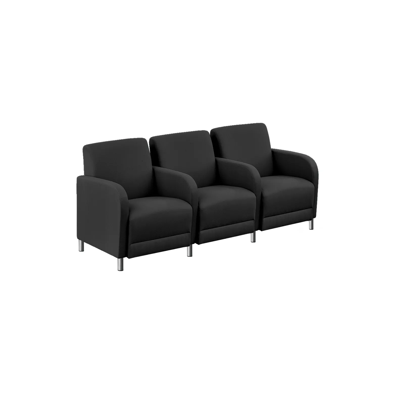Parkside Three Seater with Center Arms - 75.5"W