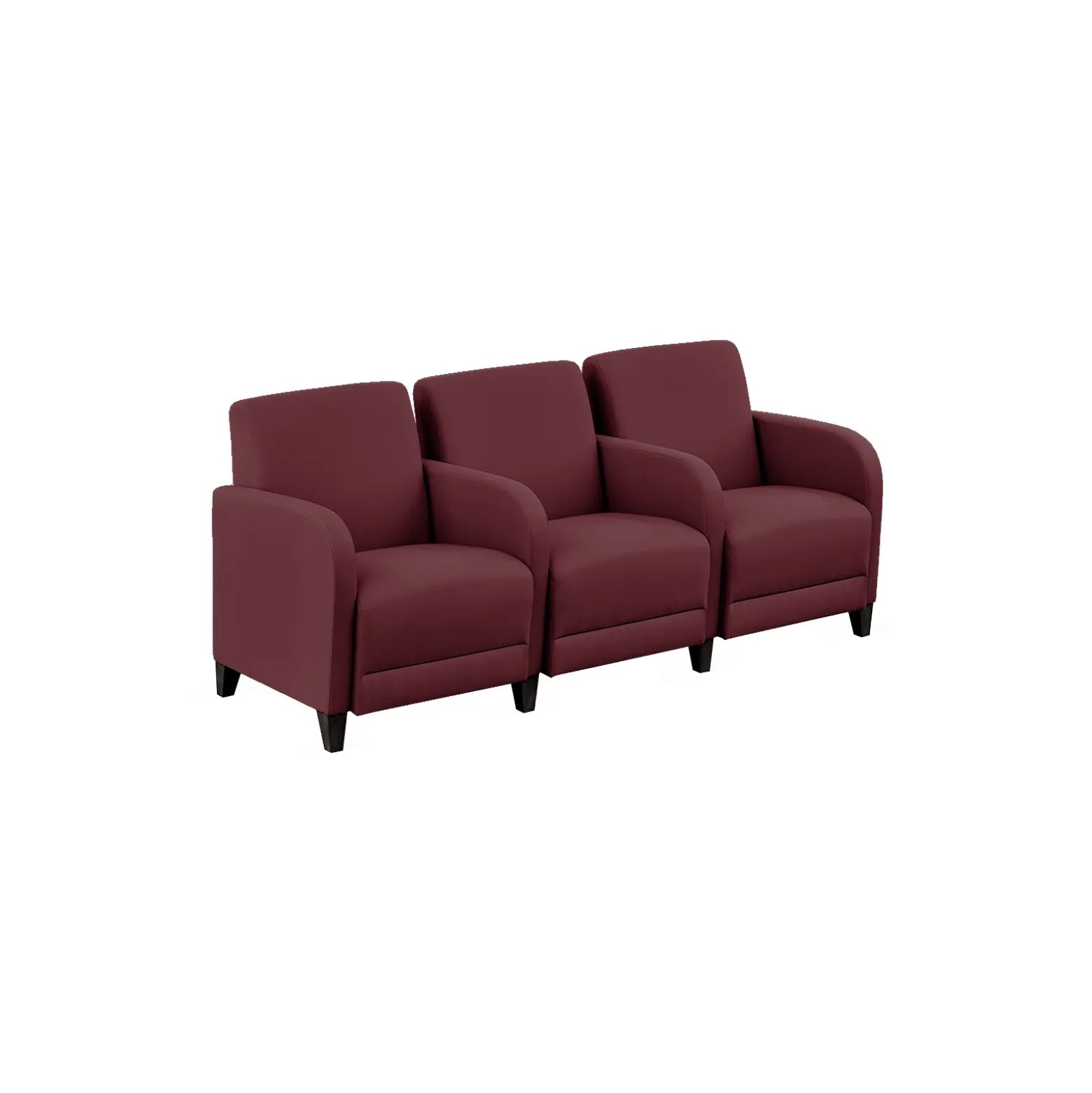 Parkside Three Seater with Center Arms - 75.5"W