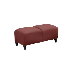 Parkside Two Seat Bench in Polyurethane or Fabric - 43