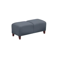 Parkside Two Seat Bench in Polyurethane or Fabric - 43