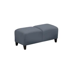 Parkside Two Seat Bench in Polyurethane or Fabric - 43
