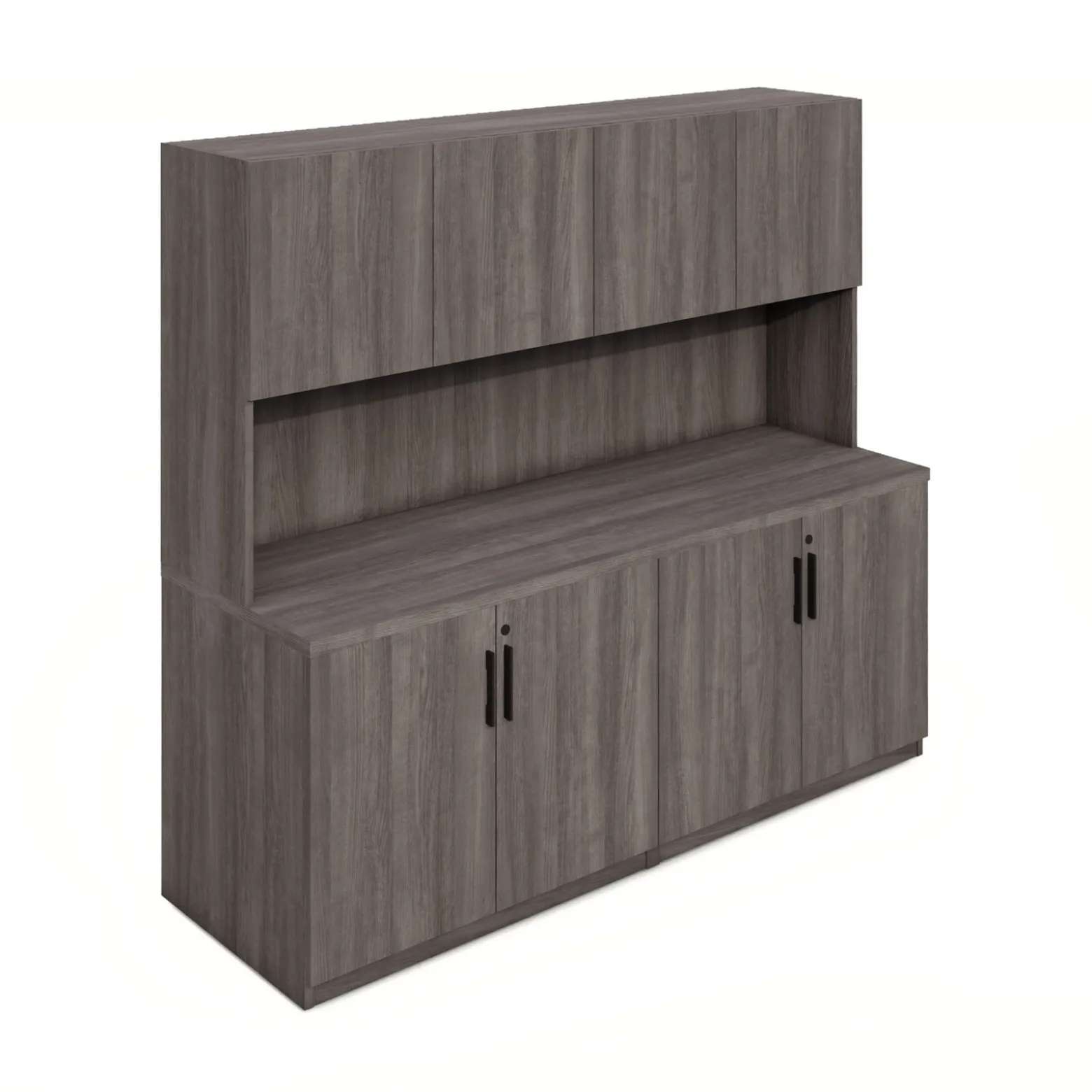Parley Credenza and Hutch Set