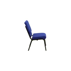 Patterned Fabric Wing-Back Church Chair - 1000 lb. capacity
