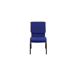 Patterned Fabric Wing-Back Church Chair - 1000 lb. capacity