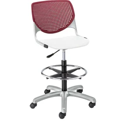 Perforated Back Polypropylene Stool