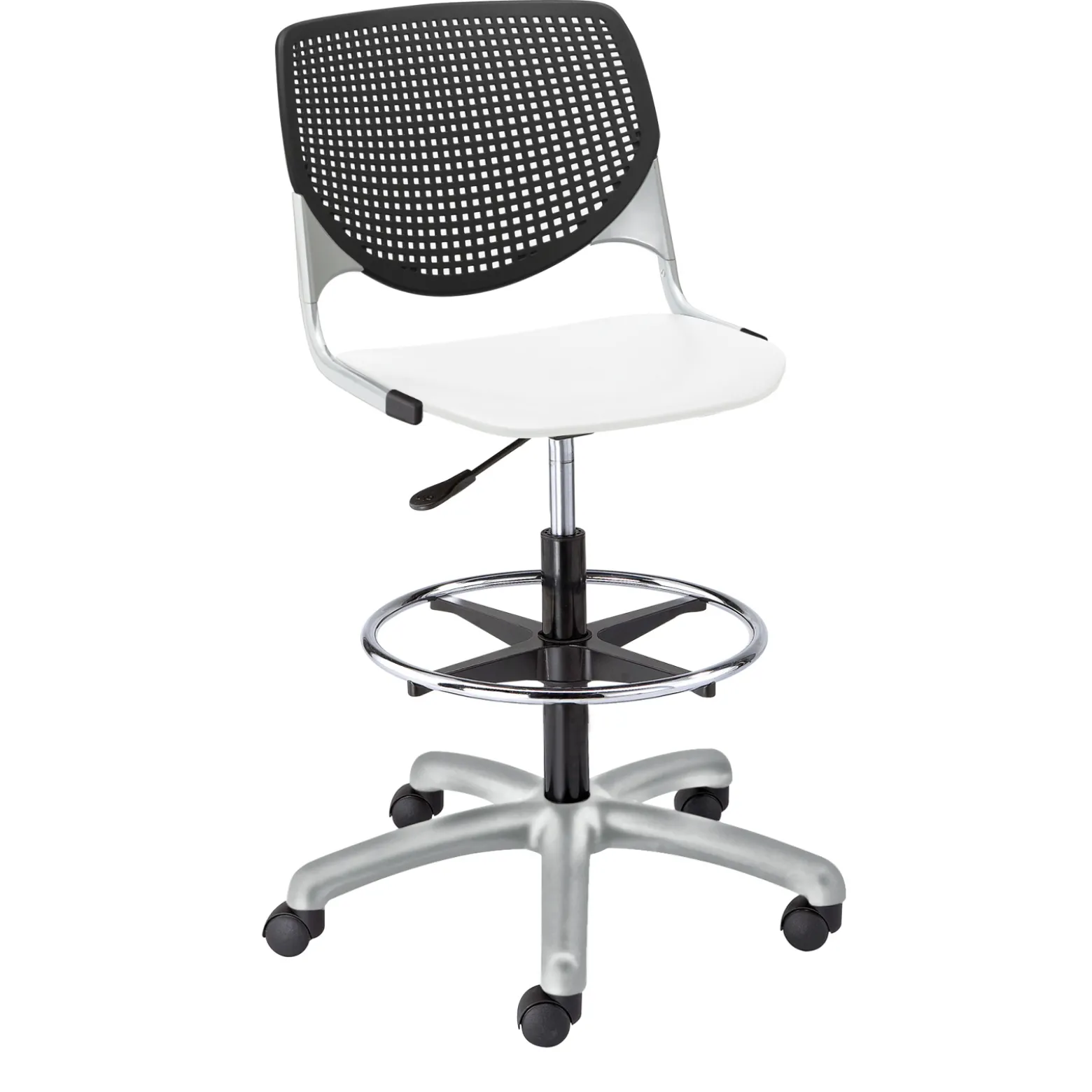 Perforated Back Polypropylene Stool