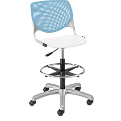 Perforated Back Polypropylene Stool