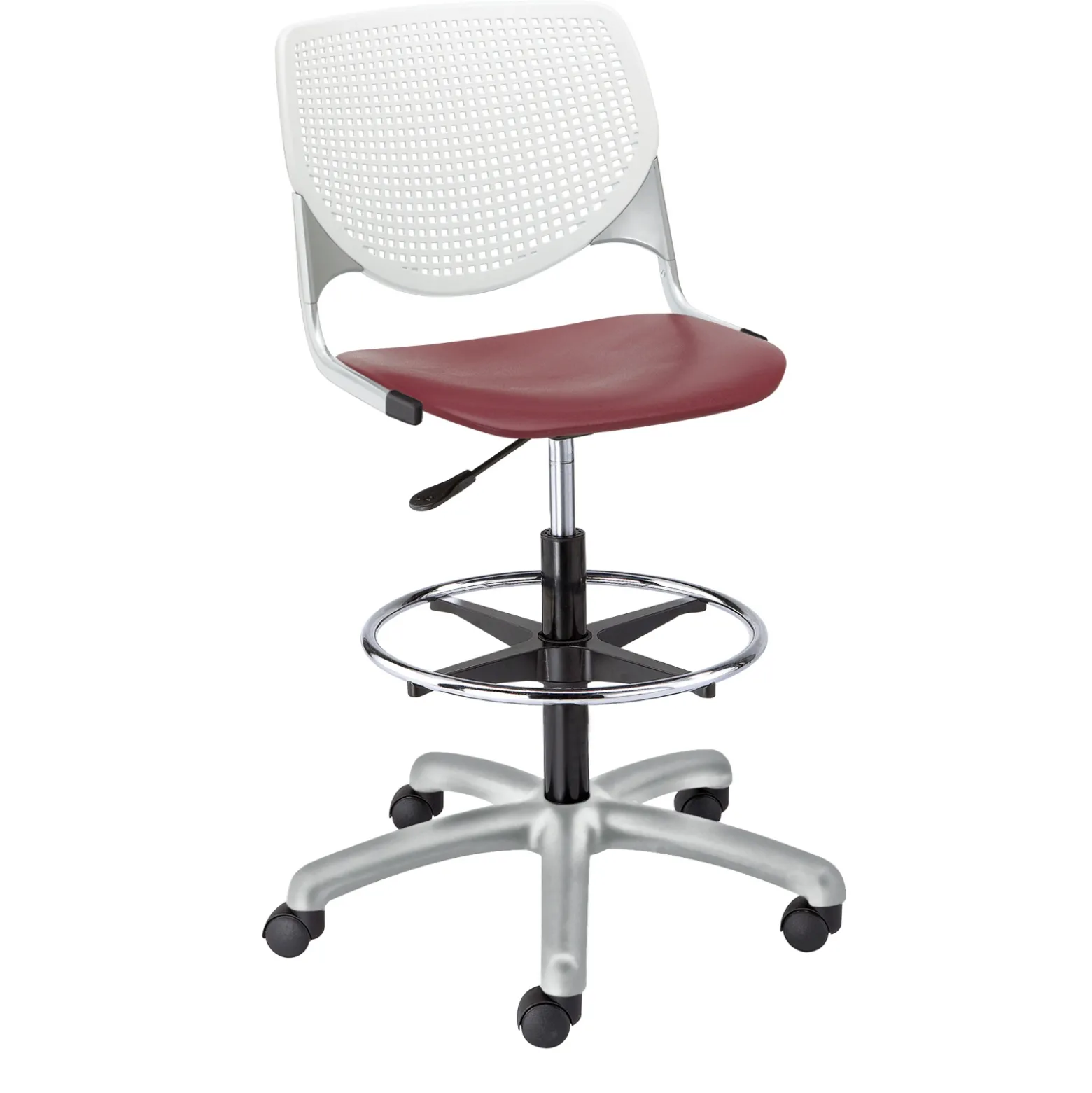 Perforated Back Polypropylene Stool