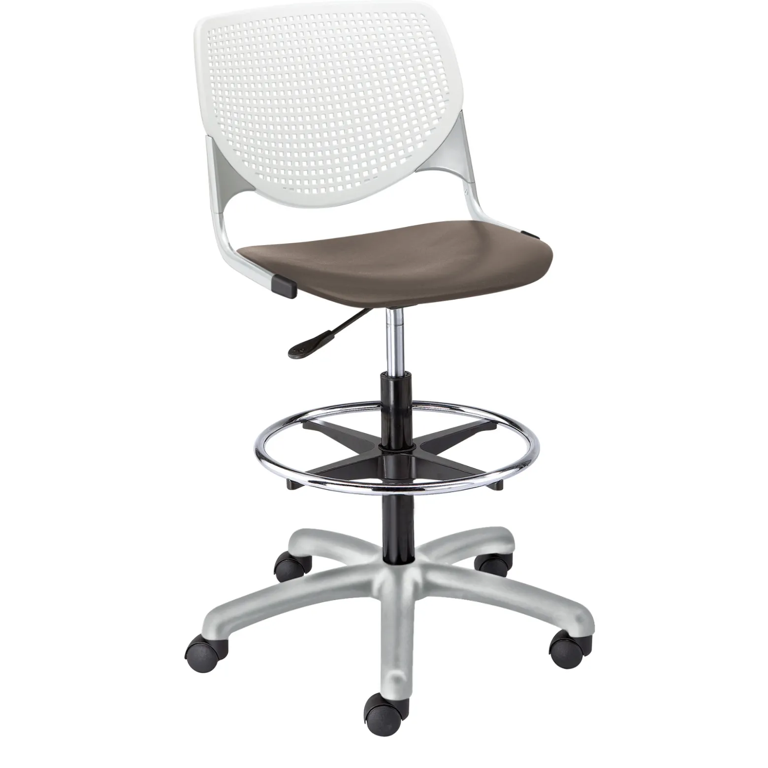 Perforated Back Polypropylene Stool