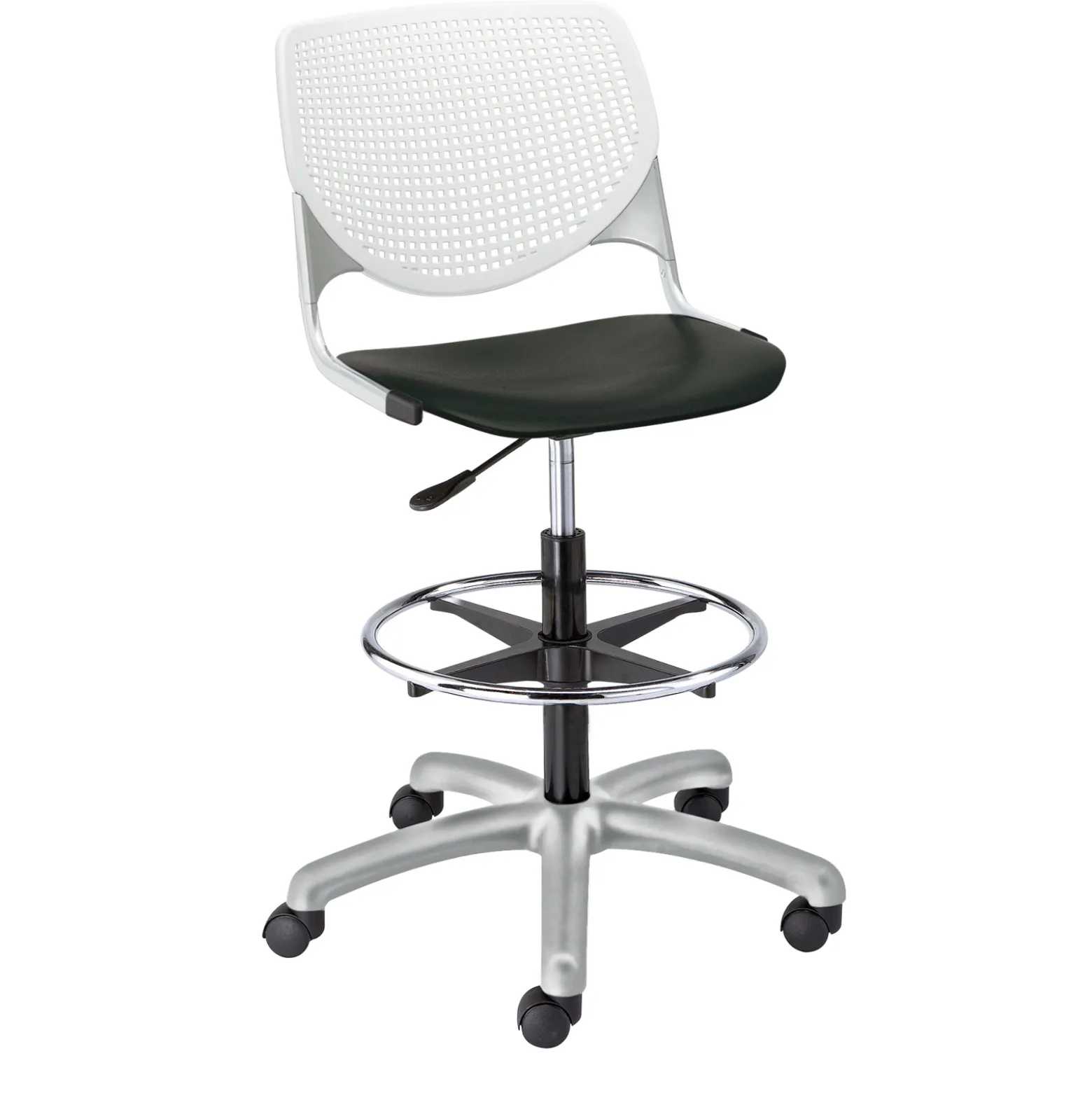 Perforated Back Polypropylene Stool