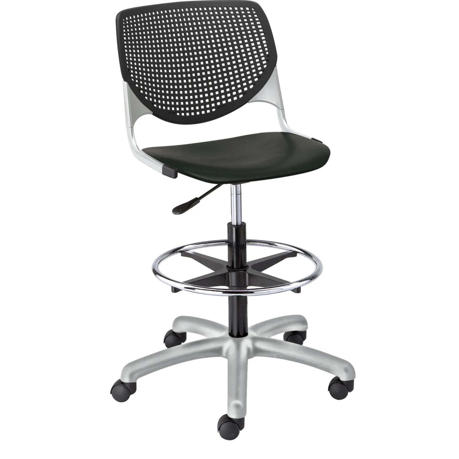 Perforated Back Polypropylene Stool