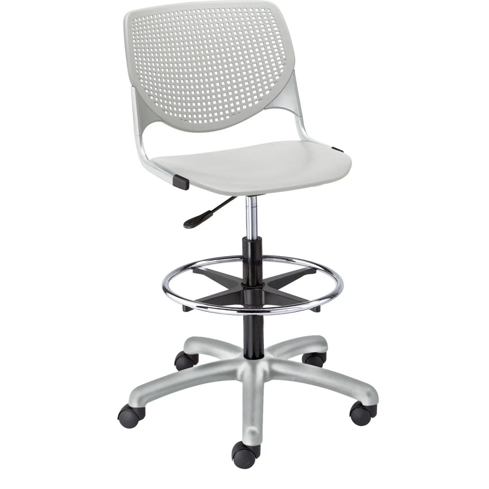Perforated Back Polypropylene Stool