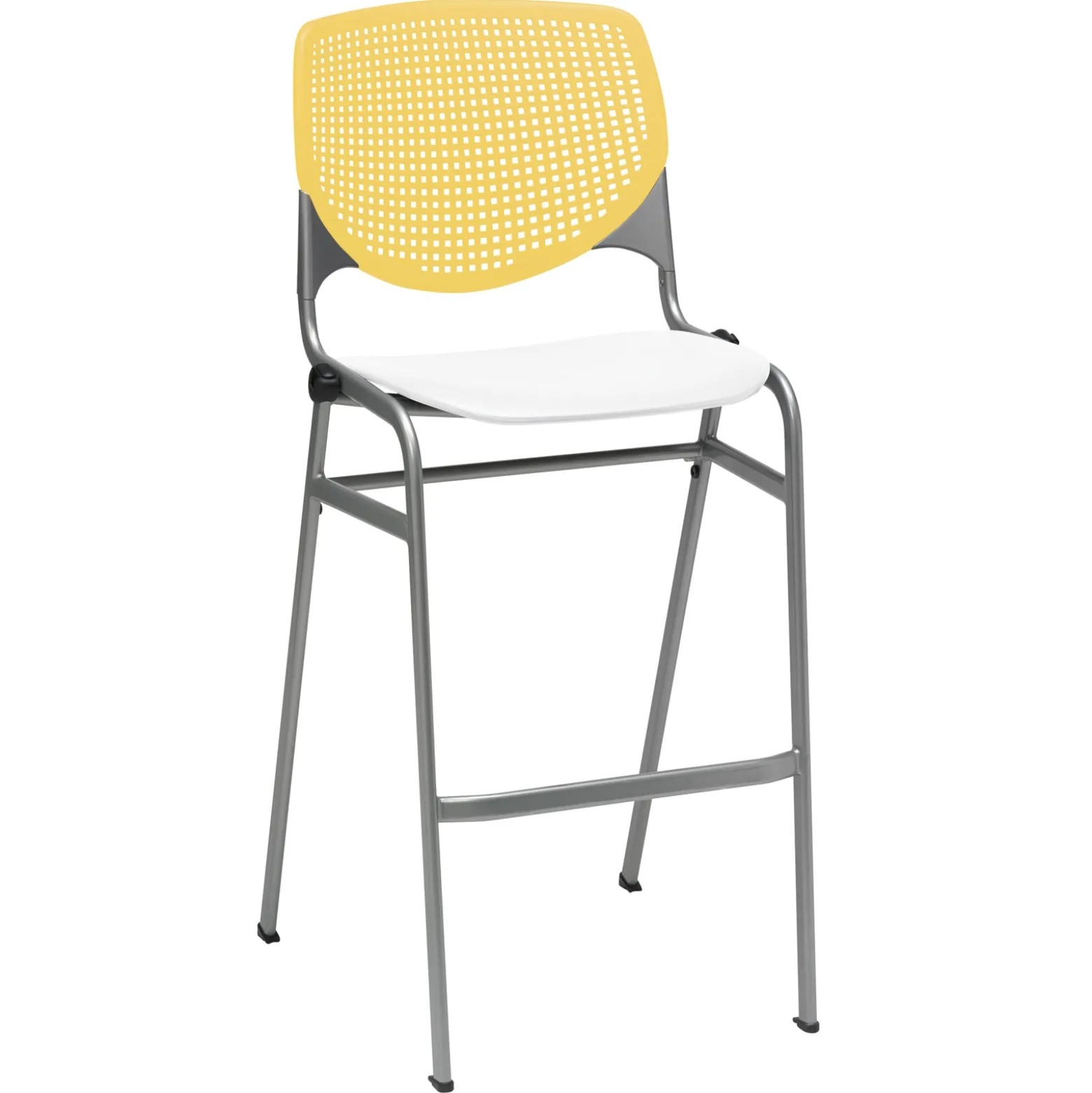 Perforated Back Polypropylene Stool