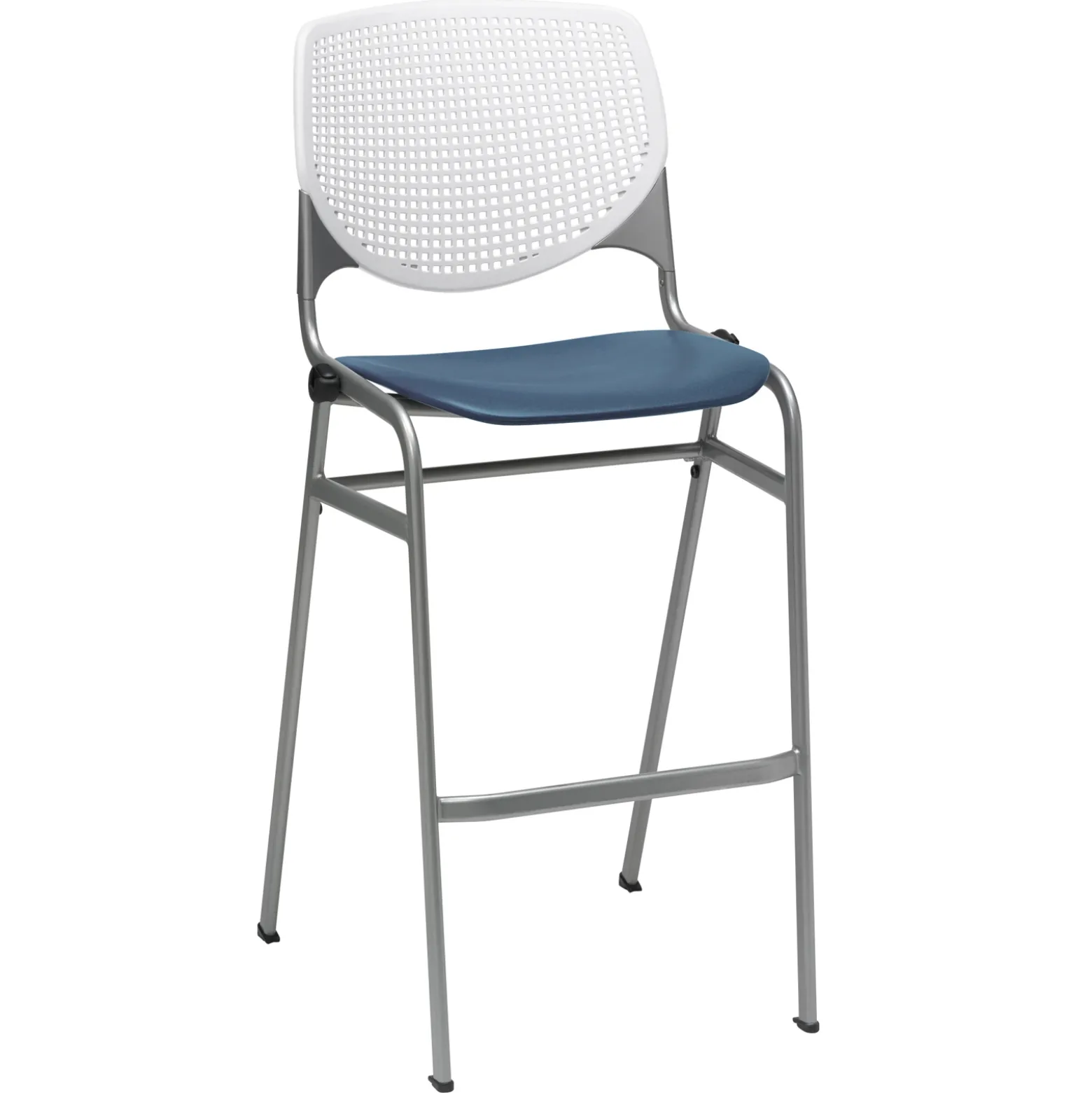 Perforated Back Polypropylene Stool