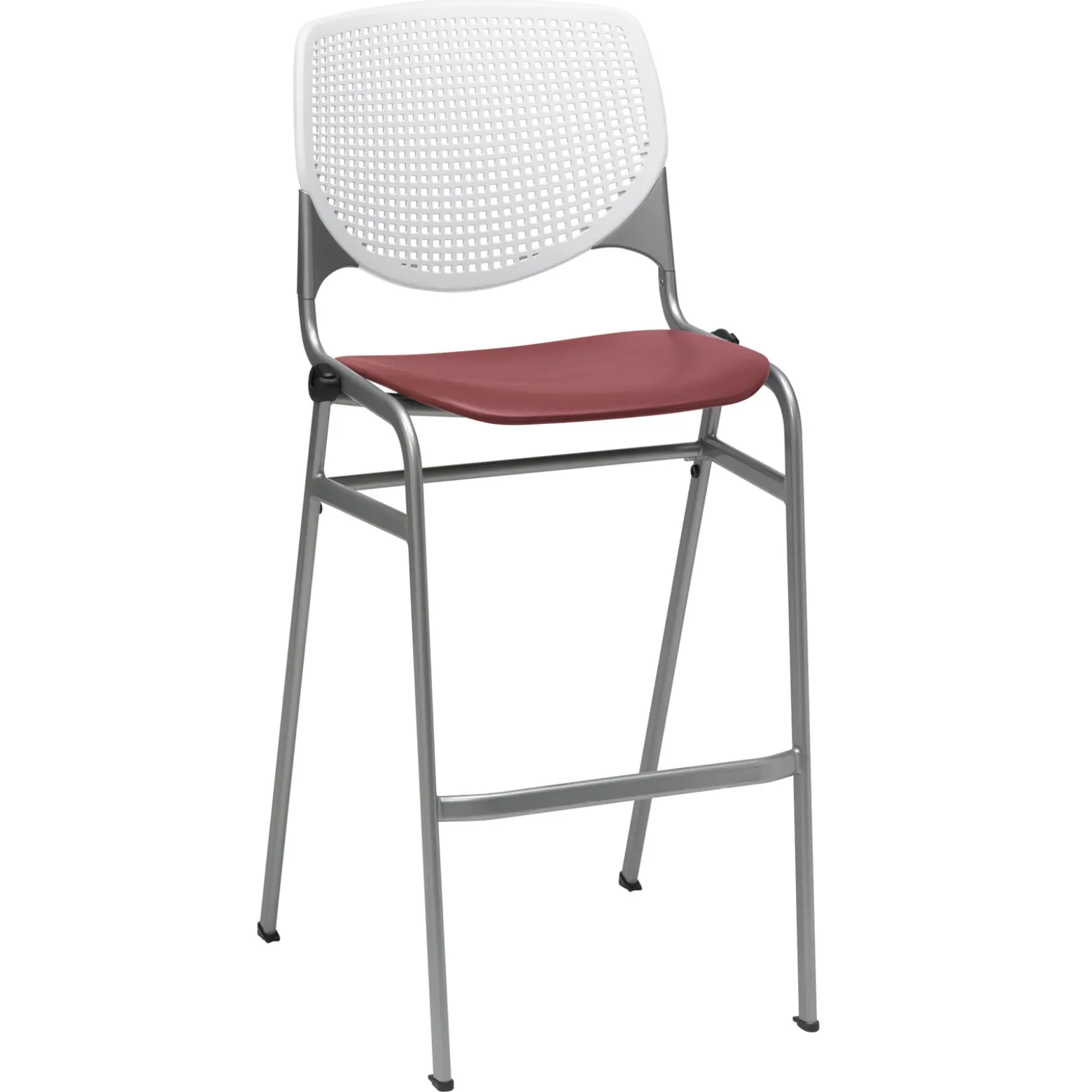 Perforated Back Polypropylene Stool