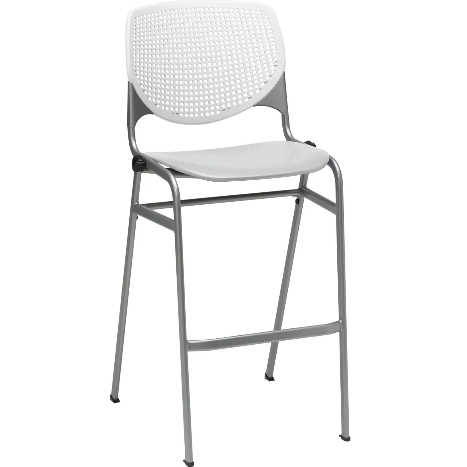 Perforated Back Polypropylene Stool