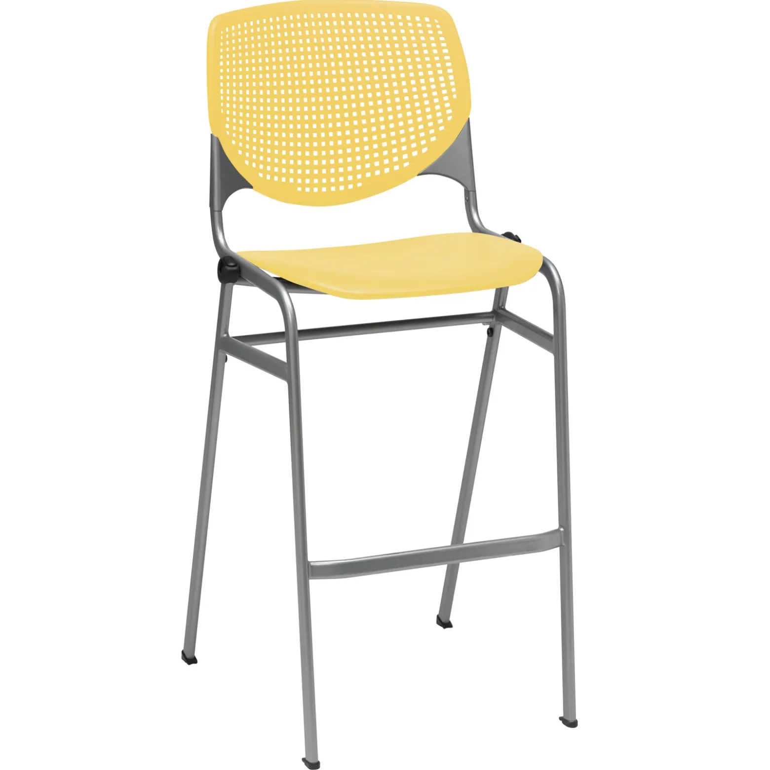 Perforated Back Polypropylene Stool