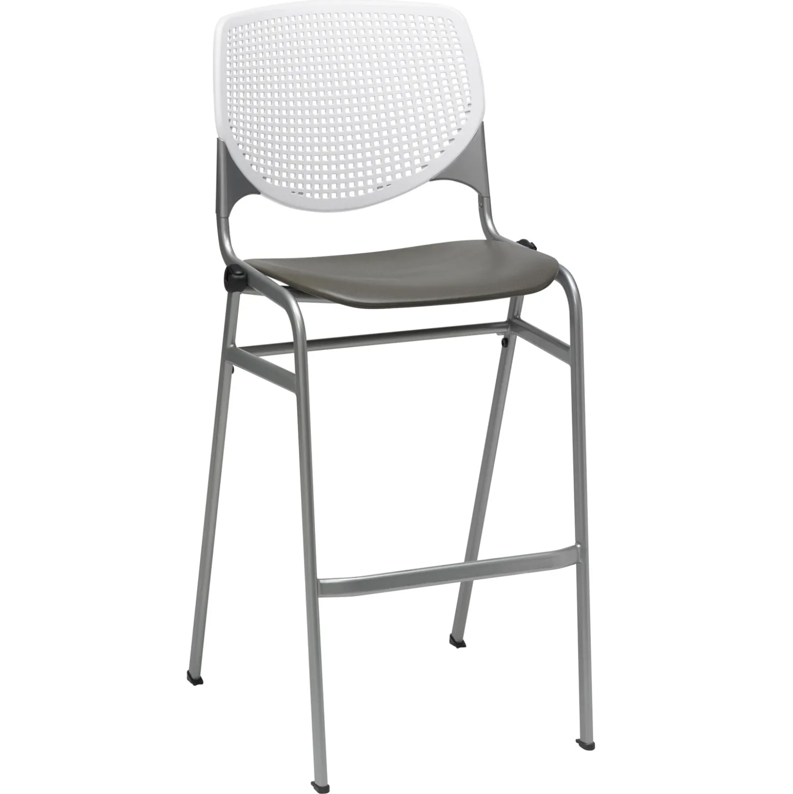 Perforated Back Polypropylene Stool
