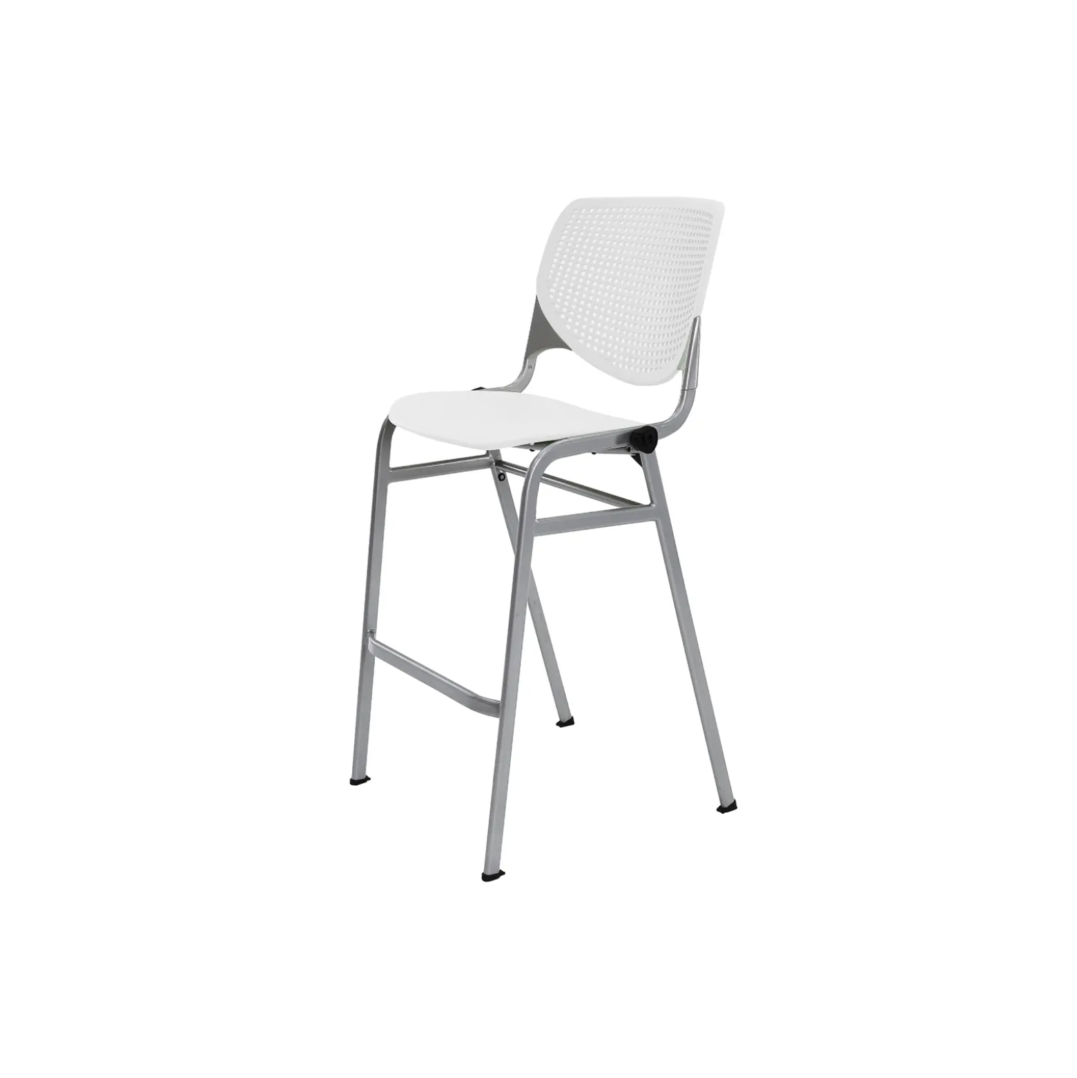 Perforated Back Polypropylene Stool