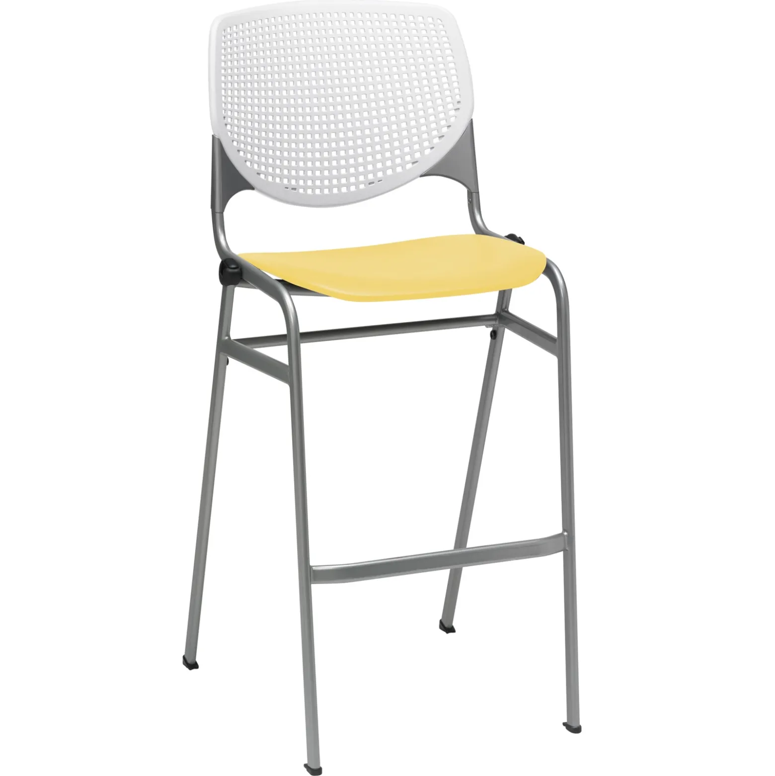 Perforated Back Polypropylene Stool