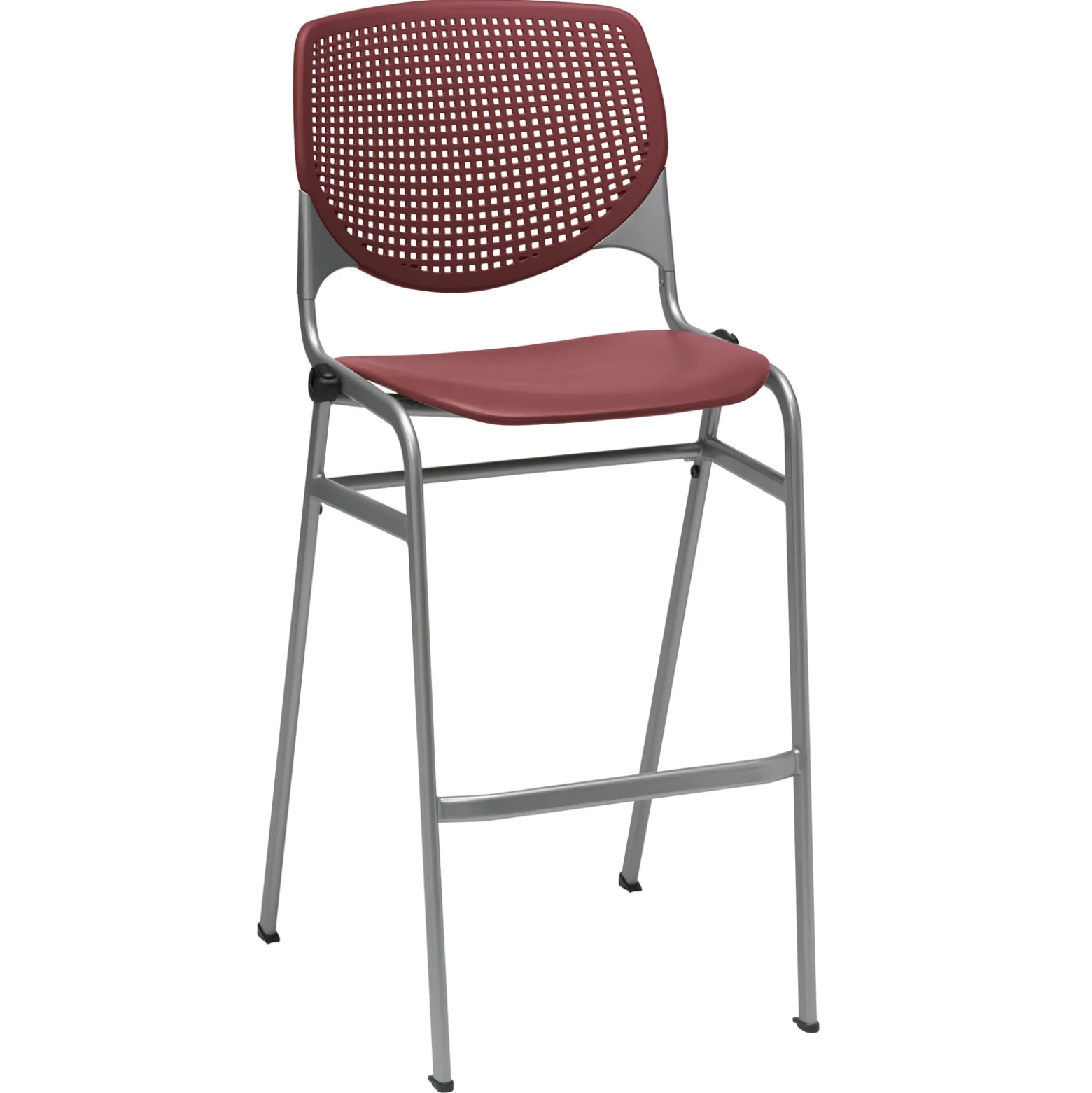 Perforated Back Polypropylene Stool