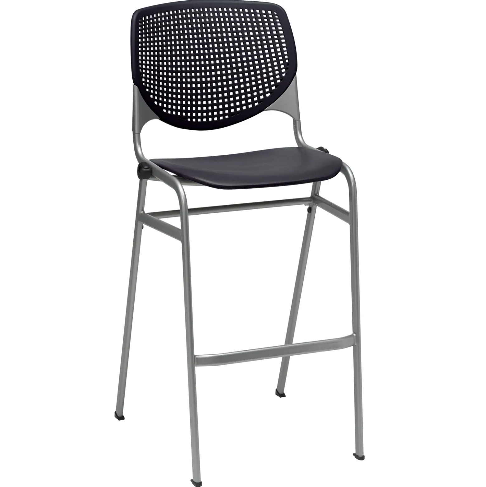 Perforated Back Polypropylene Stool