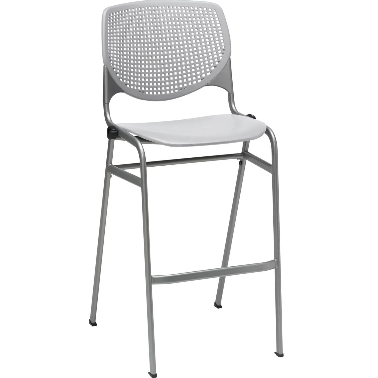 Perforated Back Polypropylene Stool
