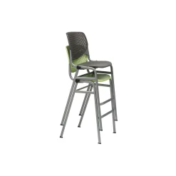 Perforated Back Polypropylene Stool
