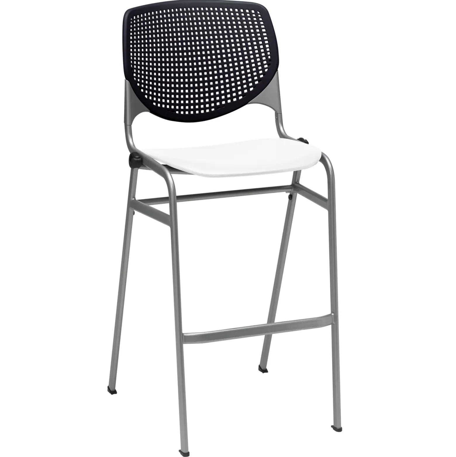 Perforated Back Polypropylene Stool