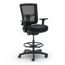 Perspective Mesh Back Stool