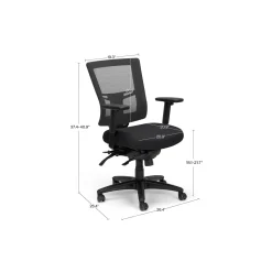 Perspective Mesh Mid-Back Ergonomic Office Chair