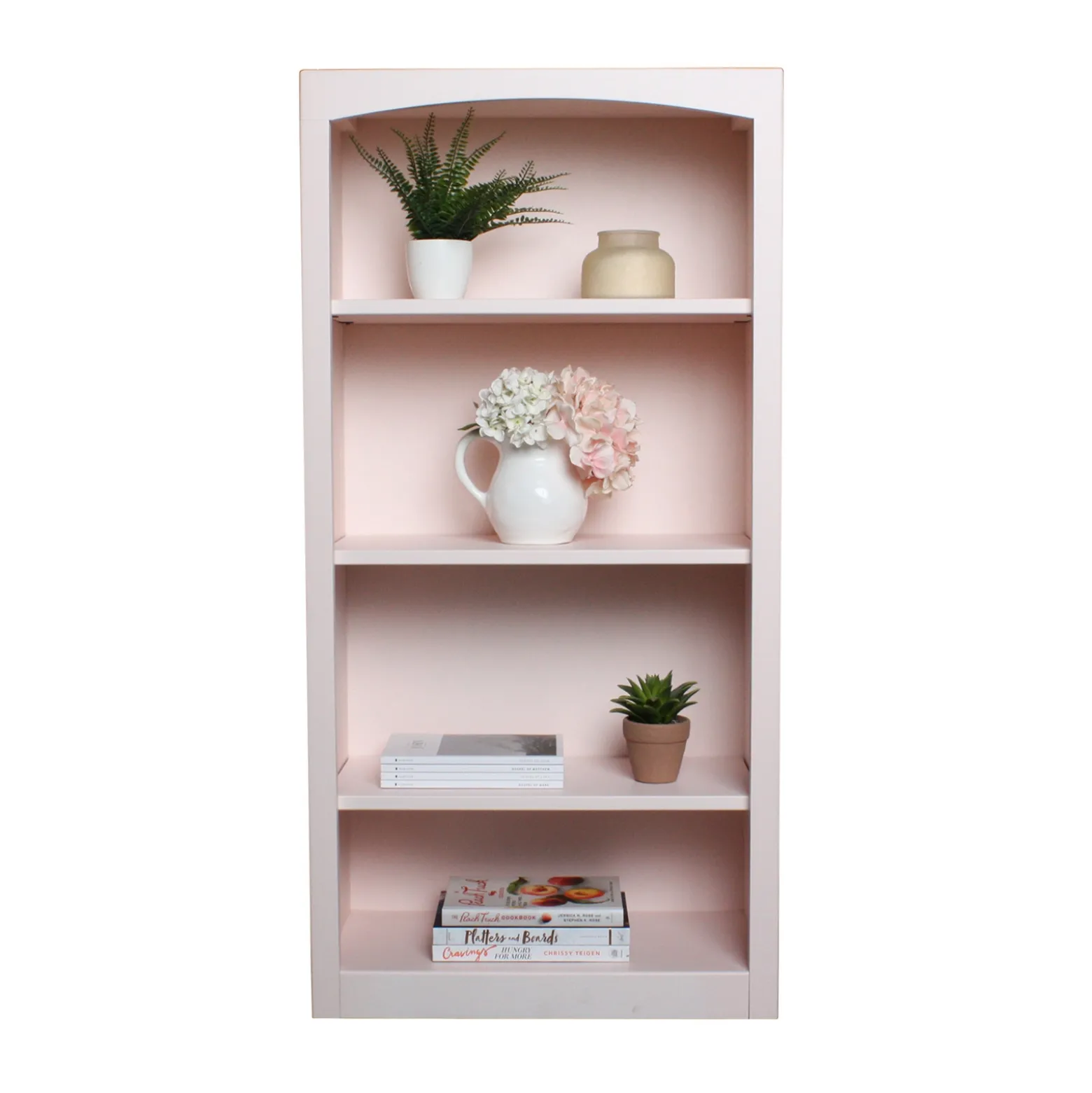 Pine Bookcases 4-Shelf Bookcase – 24”W x 48”H