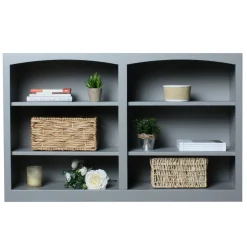 Pine Bookcases 6-Shelf Bookcase – 48”W x 30”H