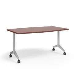 Pirouette Double Chevron Mobile Table - 60