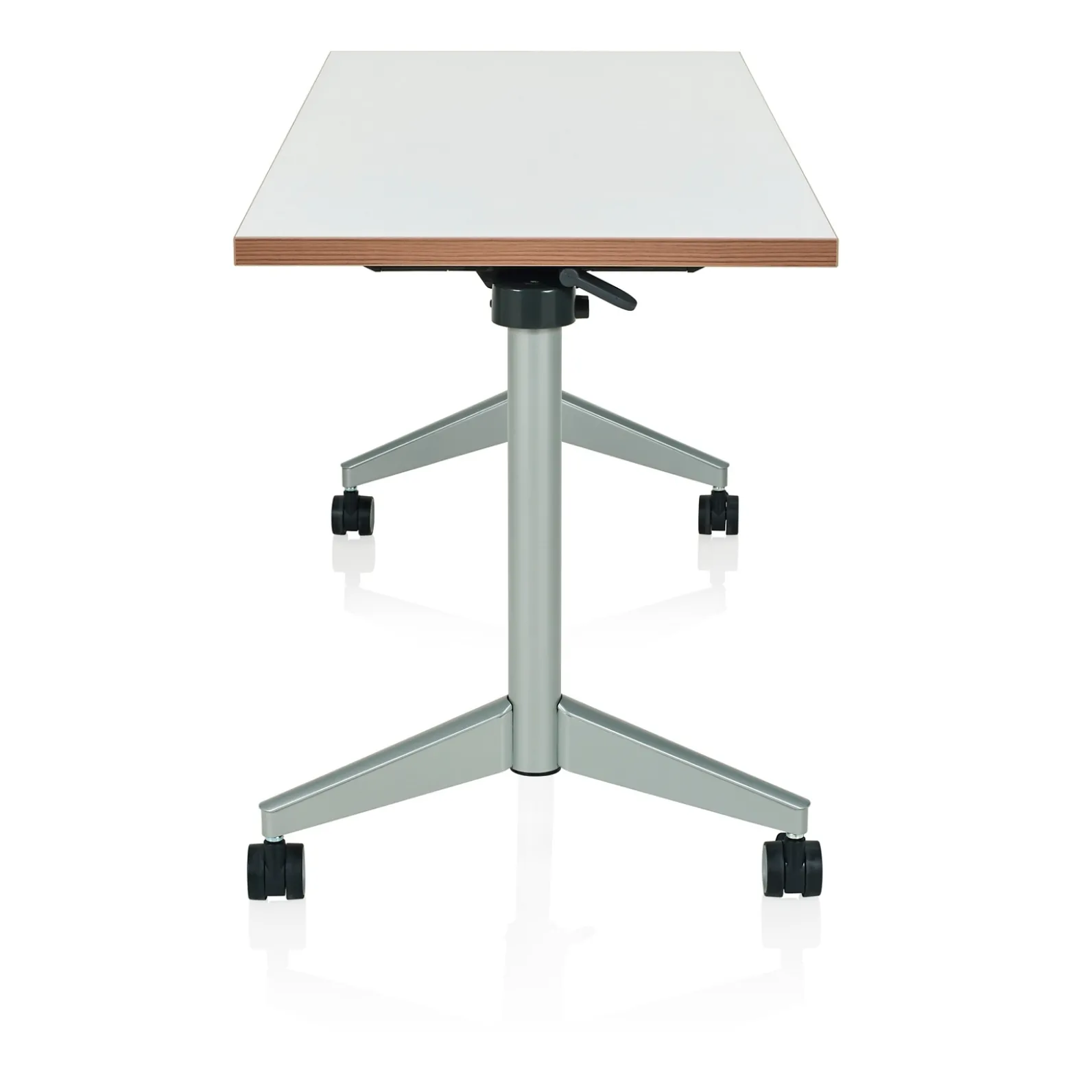 Pirouette Rectangular Flip-Top Training Table - 60"W x 30"D