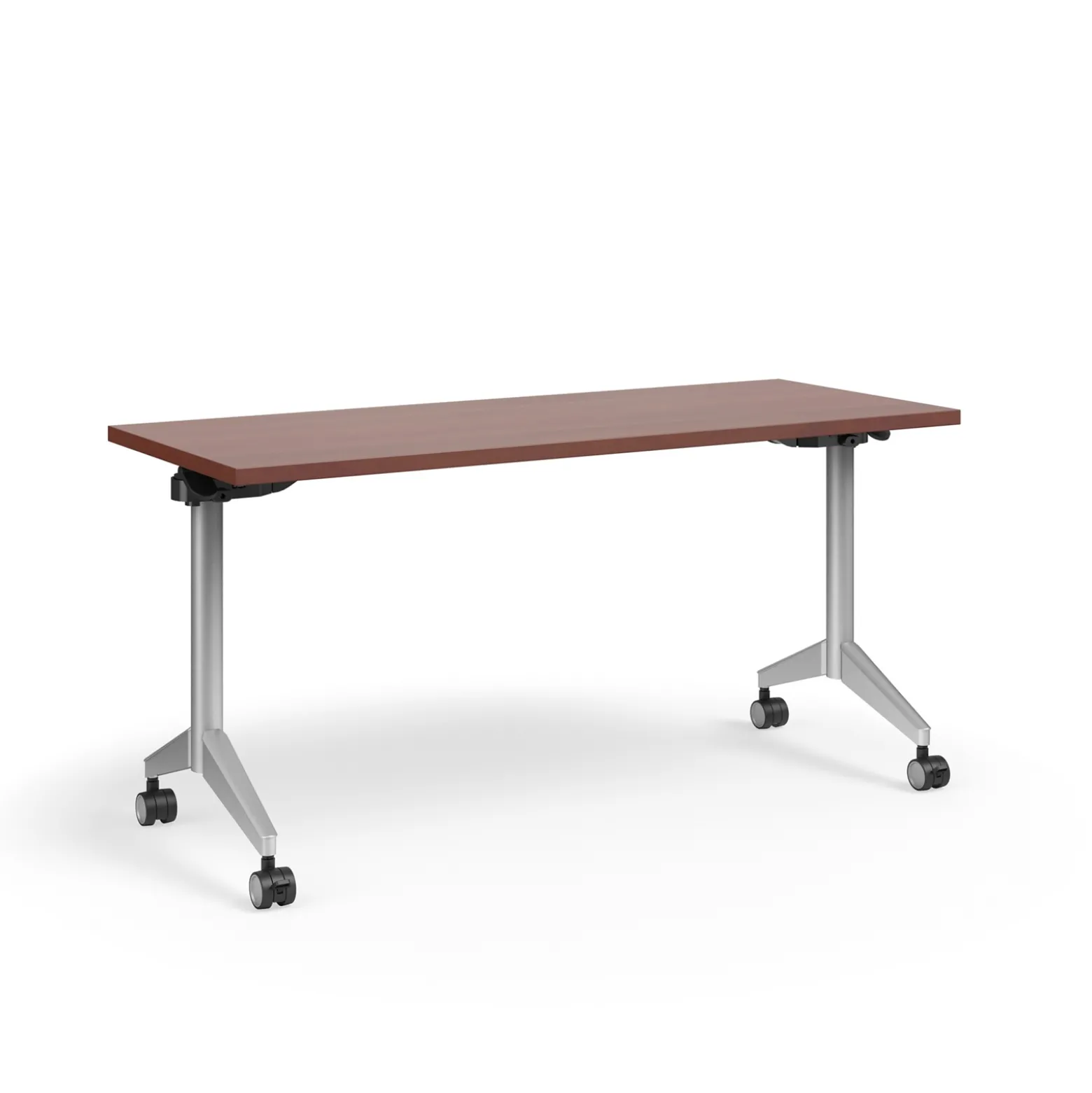 Pirouette Rectangular Flip-Top Training Table - 60"W x 30"D