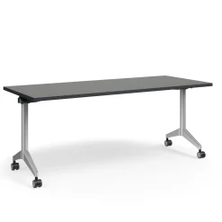 Pirouette Rectangular Flip-Top Training Table - 72