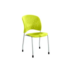Plastic Guest Chair with Glides
