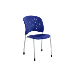 Plastic Guest Chair with Glides