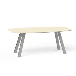 Plateaux Boat Shaped Conference Table with Knife Edge - 72W x 36D